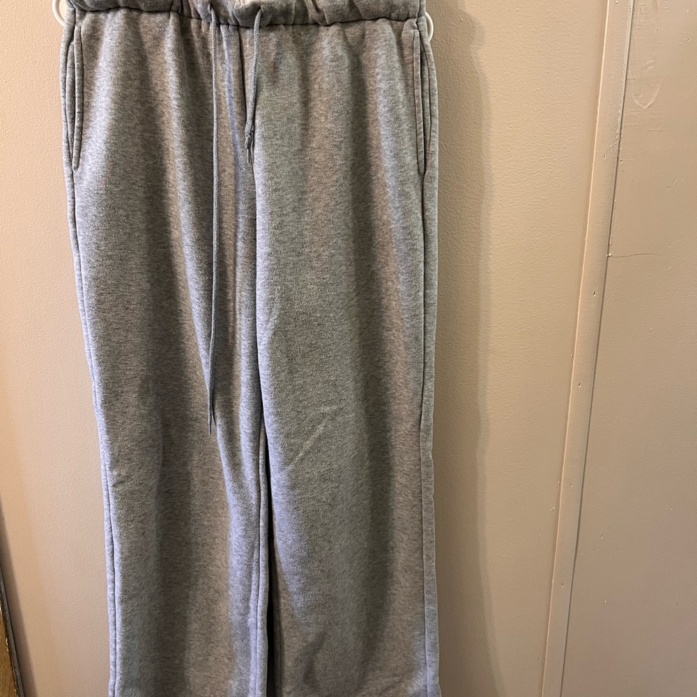 Ci Sono Gray Wide Leg Pants